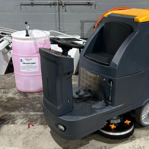 26-Inch Ride-On Floor Scrubber, photo 6