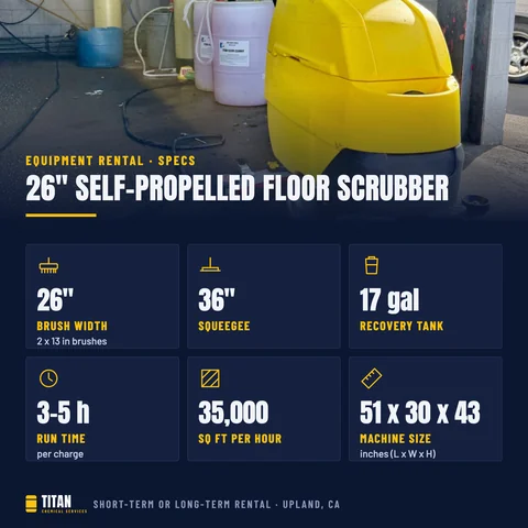 26-Inch Self-Propelled Floor Scrubber, photo 2
